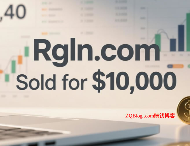 四字母域名Rgln.com在Afternic平台以10,000美元成交