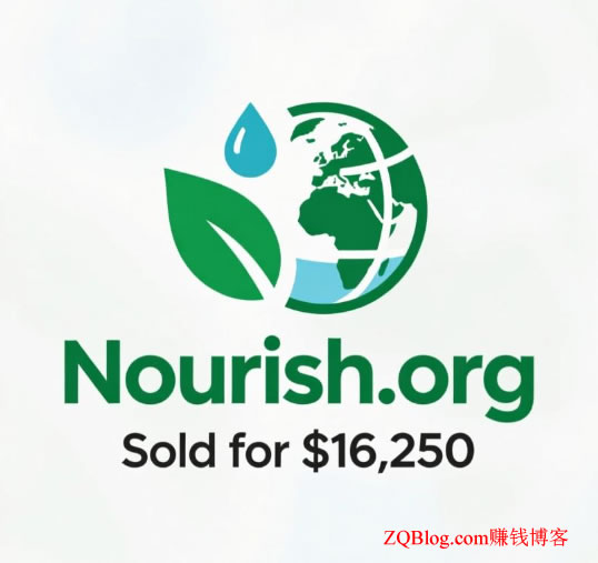 域名Nourish.org通过GoDaddy Auctions平台以16,250美元（约合人名币11.4万）成交