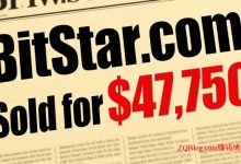 英文关键词组合域名BitStar.com通过GoDaddy Auctions以47,750美元（约合人民币336,000元）高价售出-ZQBlog赚钱博客
